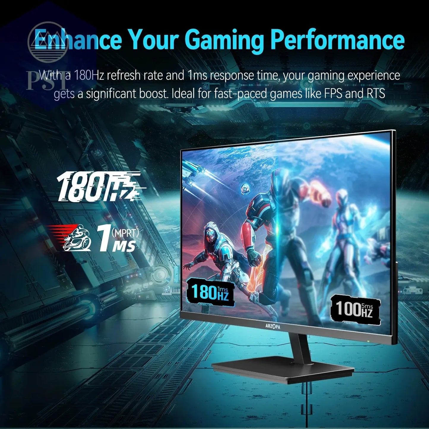 27 Zoll 180 Hz 2K Fastips QHD Pc-Monitor 1 Ms Freesync Gaming Monitor, M1RC PST PS Tradings PST PS Tradings PST PS Tradings