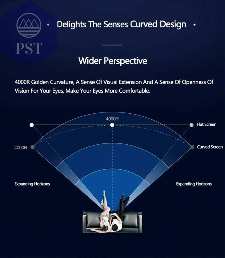 65inch Curved Smart TV 4K 65 Zoll 4K Smart TV Curved PST PS Tradings