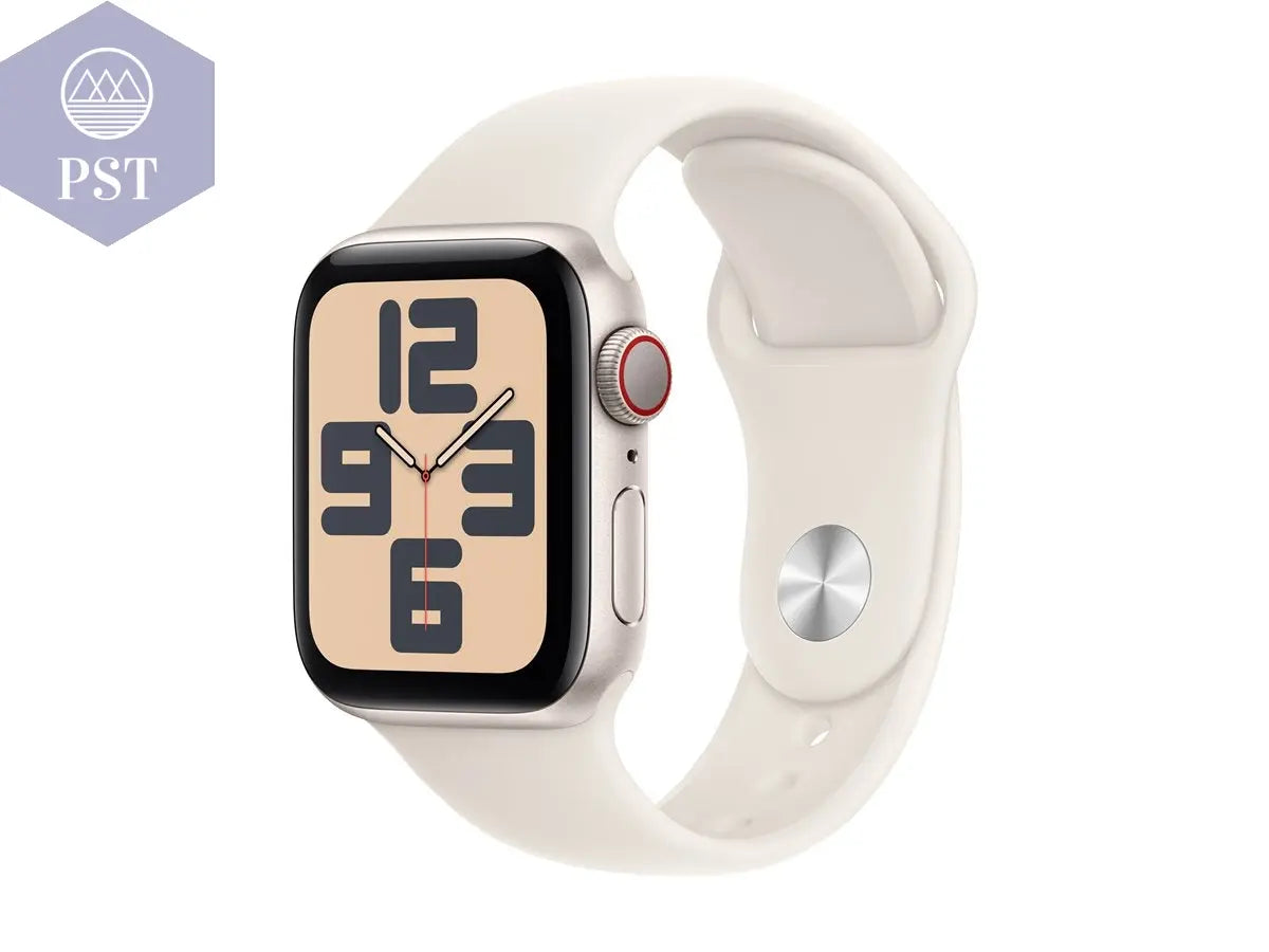APPLE Watch SE GPS + Cellular 40mm (44mm) schwarz blau rosa M (S/L) PST PS Tradings Armbanduhr PST PS Tradings PST PS Tradings