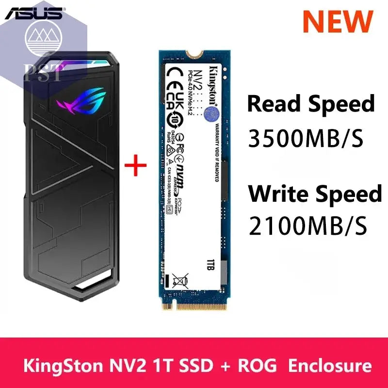 ASUS ROG STRIX ARION M.2 NVMe Gehäuse PST PS Tradings New 1T KingSton ASUS ROG STRIX ARION M.2 NVMe Gehäuse