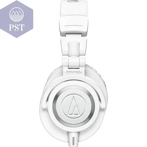 Audio-Technica ATH-M50x Closed-Back Monitor Headphones (White) + Condenser Mic PST PS Tradings PST PS Tradings PST PS Tradings Audio-Technica ATH-M50x Closed-Back Monitor Headphones (White) + Condenser Mic