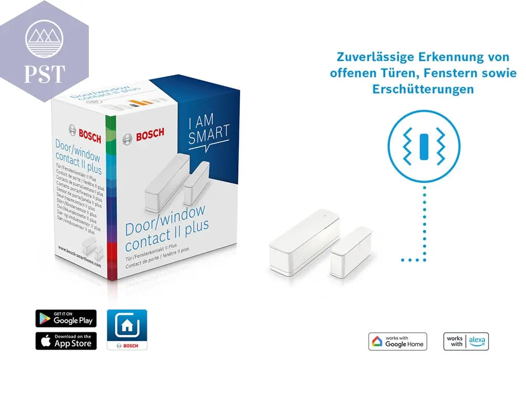Bosch Smart Home Tür-/Fensterkontakt II Plus PST PS Tradings Smart Home PST PS Tradings PST PS Tradings