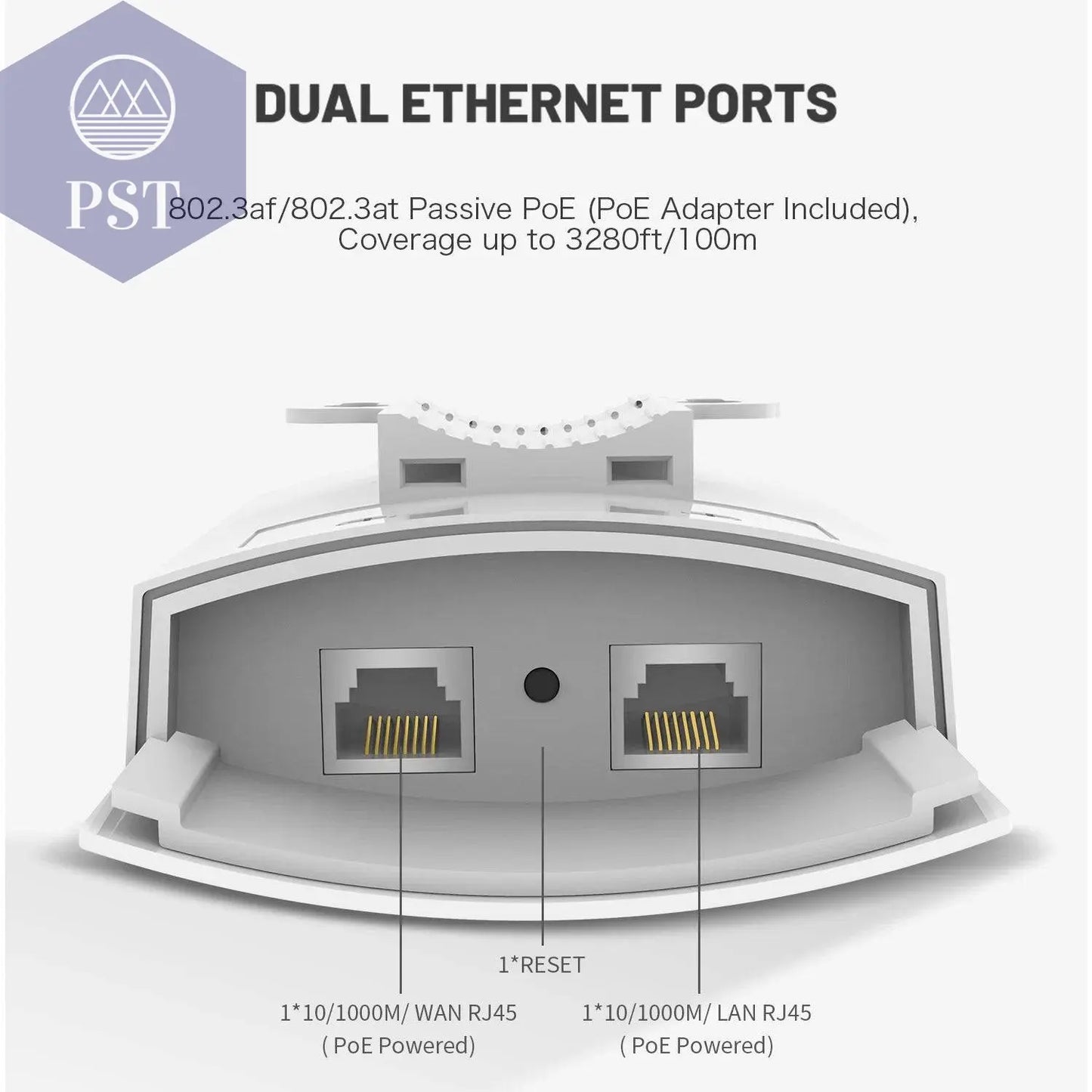 Comfast 300Mbps-1200Mbps Wireless Wifi Repeater Outdoor 2.4&5.8Ghz High Power Waterproof Street Extender Wifi Router Antenna AP PST PS Tradings PST PS Tradings PST PS Tradings