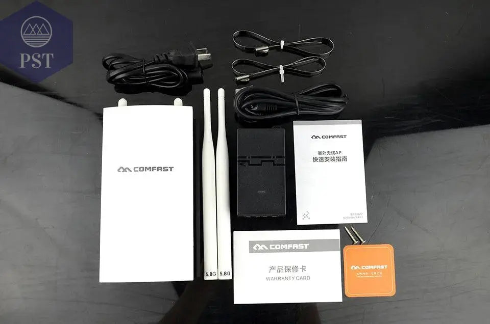 Comfast 300Mbps-1200Mbps Wireless Wifi Repeater Outdoor 2.4&5.8Ghz High Power Waterproof Street Extender Wifi Router Antenna AP PST PS Tradings PST PS Tradings PST PS Tradings
