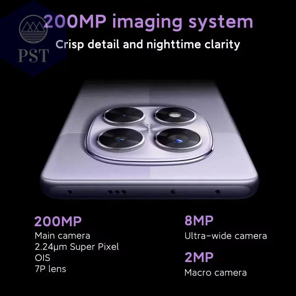 Global Version Redmi Note 14 Pro 5G Smartphone 5G 200MP Pro-Grade AI Camera System IP68 1.5K 120Hz 6,7" Mobile Xiaomi Telefon PST PS Tradings PST PS Tradings PST PS Tradings