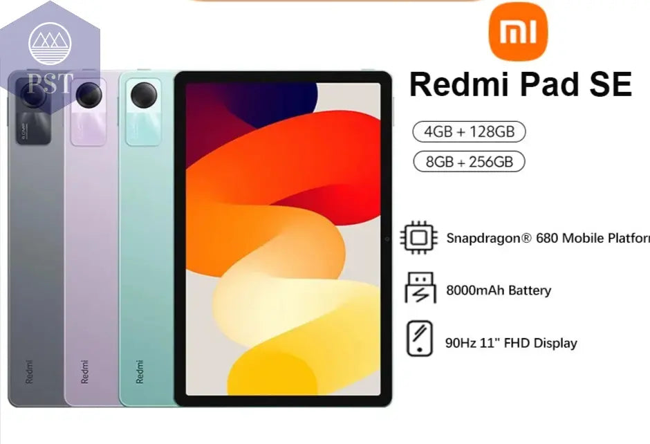 Global Version Xiaomi Redmi Pad SE Mi Tablet 128/256GB Large Battery Dolby Atmos® 11" Display PST PS Tradings PST PS Tradings PST PS Tradings