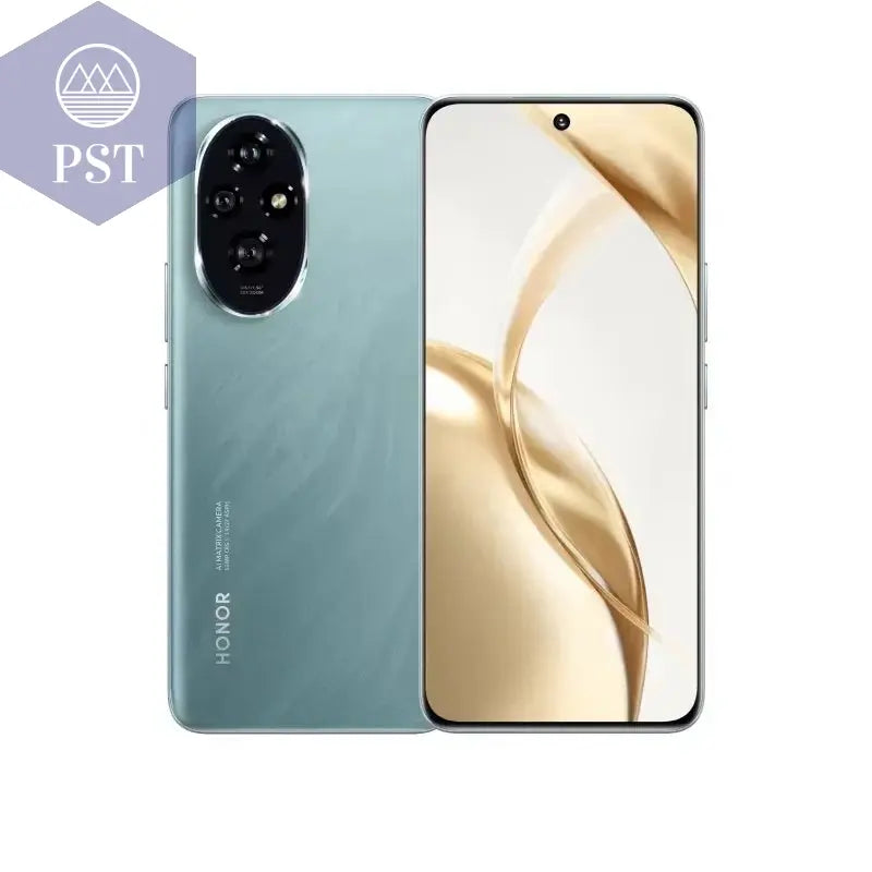 HONOR 200 5G Smartphone Snapdragon 7 Gen 3 Android 14 6.7'' AMOLED Display 5200Mah Akku Global Version Mobile Telefon PST PS Tradings PST PS Tradings Green-12Gb-512Gb PST PS Tradings