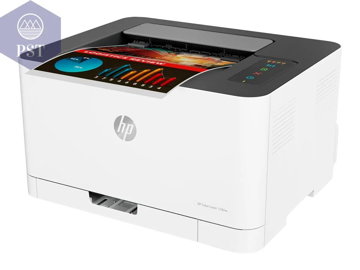 HP Color Laser 150nw Printer colour laser A4 600x600dpi 4ppm colour 18ppm 150 sheets USB LAN Wi-Fi Drucker Farb Druck PST PS Tradings drucker PST PS Tradings PST PS Tradings