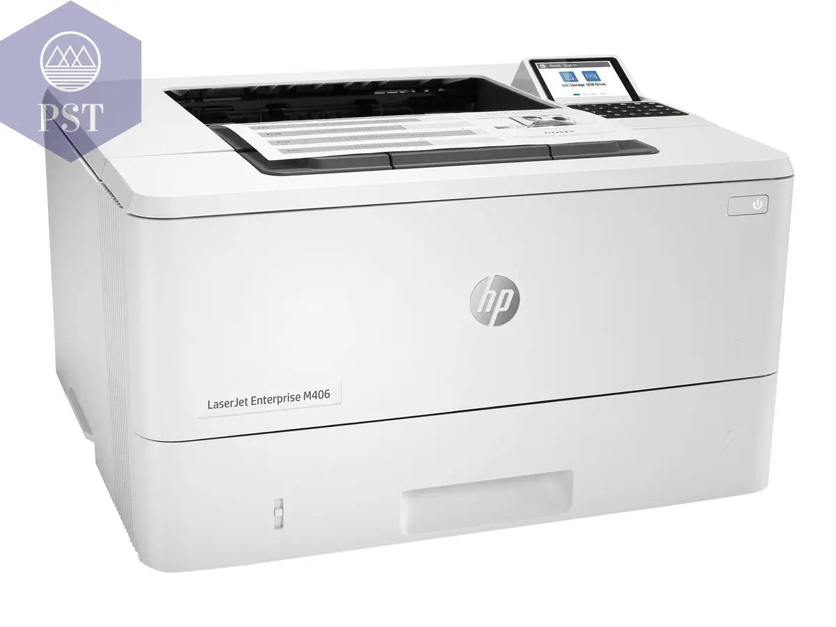 HP LaserJet Enterprise M406dn Drucker Mono B/W Duplex Laser Printer A4 1200x1200dpi 40ppm capacity: 350 sheets USB 2.0 LAN USB 2.0 host PST PS Tradings drucker PST PS Tradings PST PS Tradings HP LaserJet Enterprise M406dn Drucker Mono B/W Duplex Laser Printer A4 1200x1200dpi 40ppm capacity: 350 sheets USB 2.0 LAN USB 2.0 host drucker