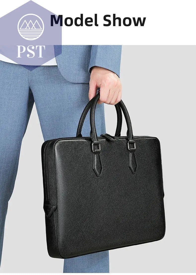 Hochwertige Ledertasche – Laptoptasche PST PS Tradings PST PS Tradings PST PS Tradings Hochwertige Ledertasche – Laptoptasche