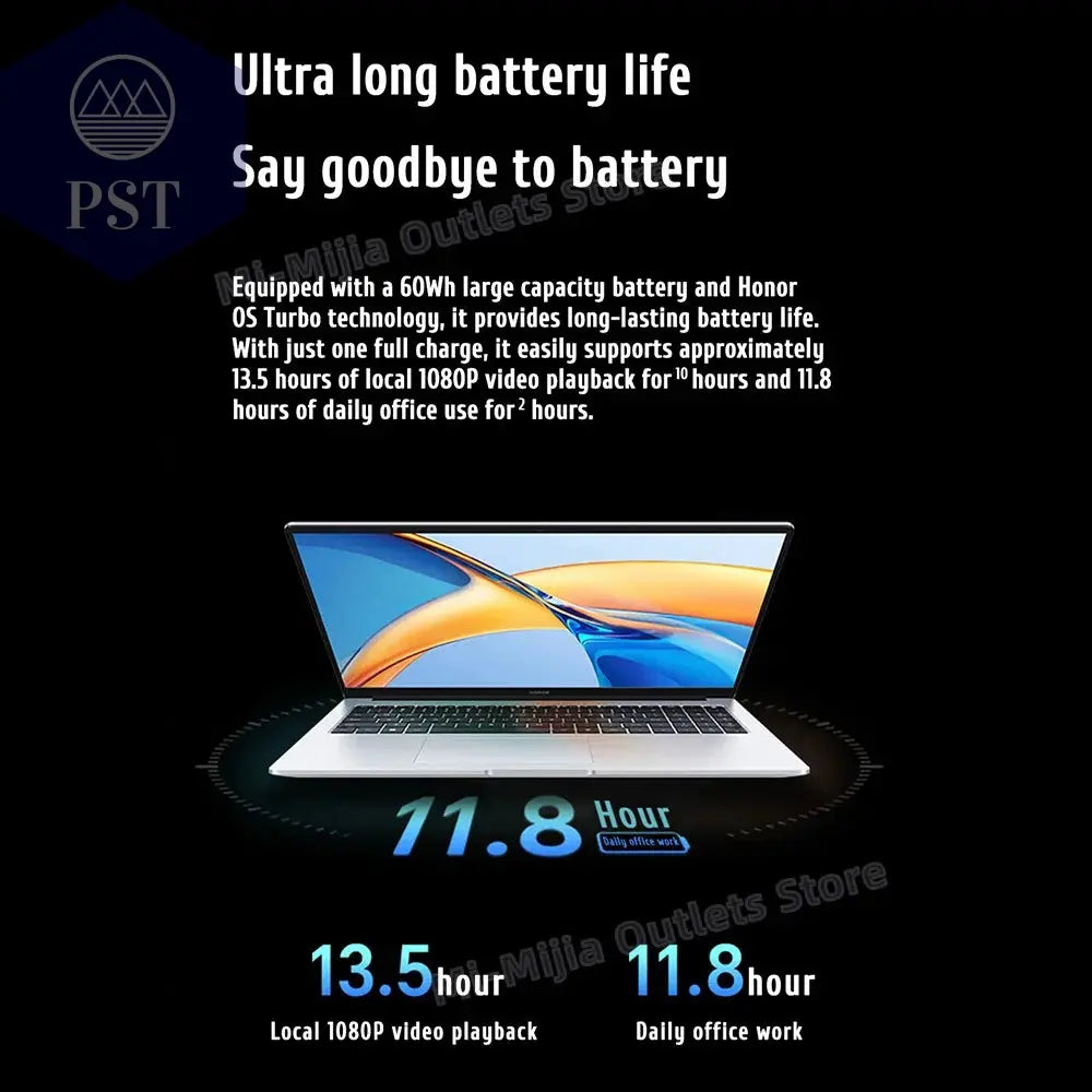 Honor Laptop X16 - 16'' AMD R5, 16GB, 512GB PST PS Tradings Laptop PST PS Tradings PST PS Tradings Honor Laptop X16 - 16'' AMD R5, 16GB, 512GB Laptop
