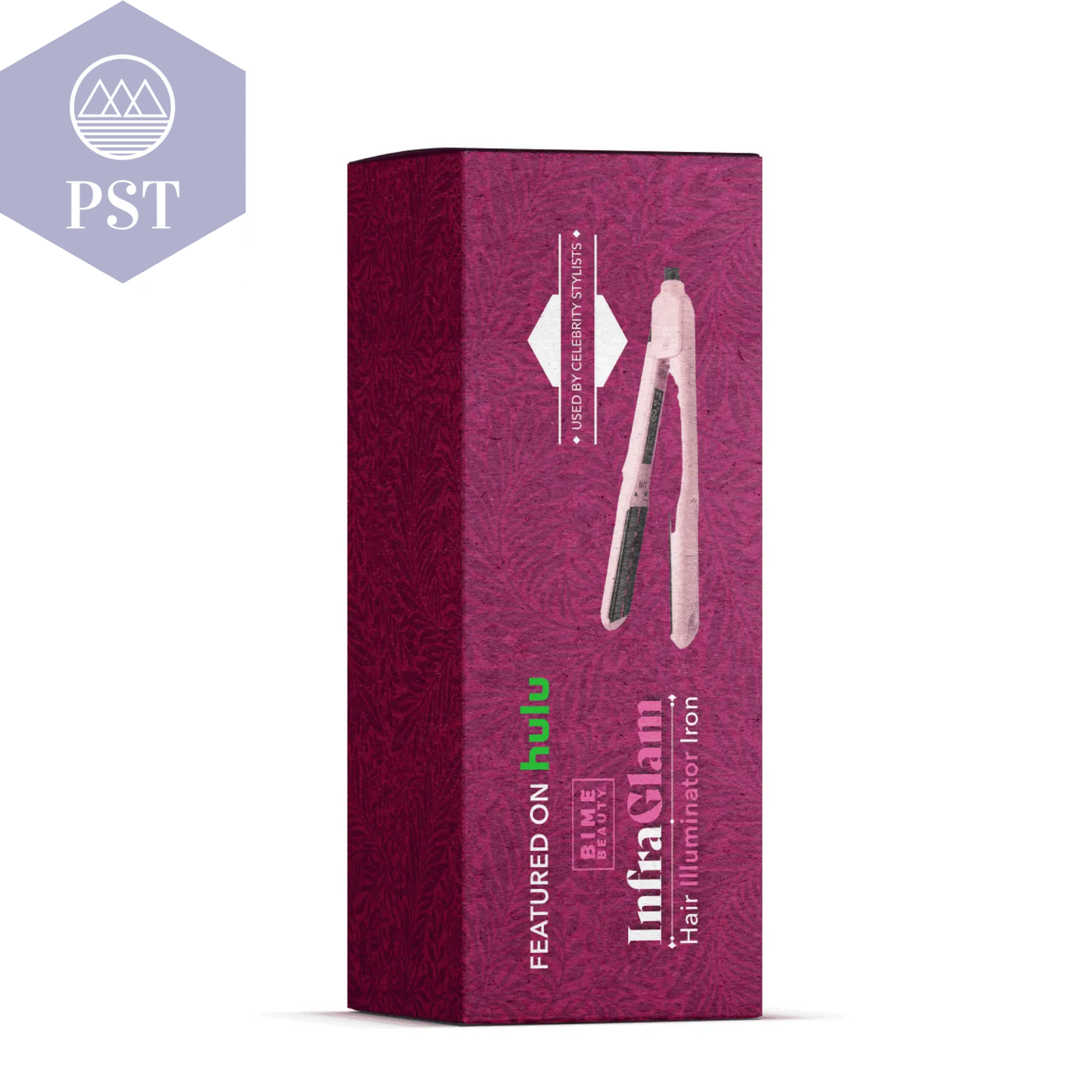 InfraGlam Hair Illuminator Iron PST PS Tradings Hair Styler Glätteisen PST PS Tradings PST PS Tradings InfraGlam Hair Illuminator Iron Hair Styler Glätteisen