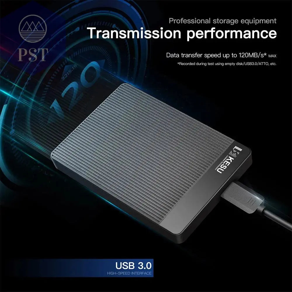 KESU HDD 2.5" Portable External Hard Drive disk 1tb /320gb/500gb USB3.0 Storage Compatible for notebook PC Desktop жесткий диск - PST PS Tradings