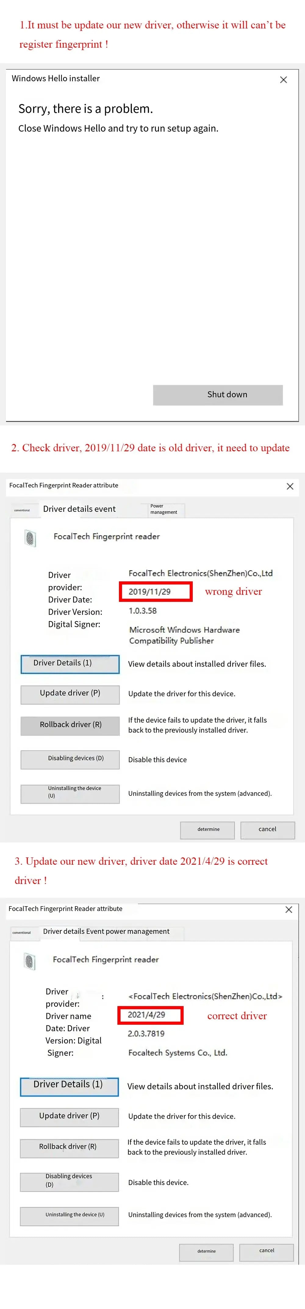 Mini USB Fingerprint Reader Modul Gerät Für Windows 10 11 Hallo Biometrie Sicherheit Schlüssel PST PS Tradings