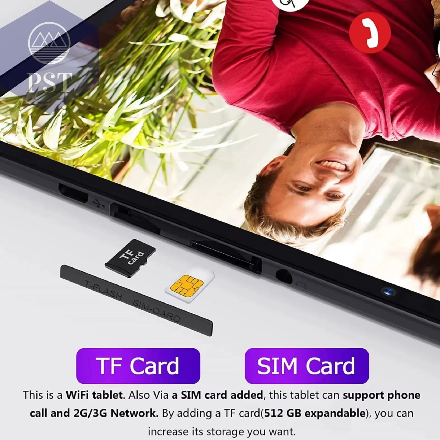 PRITOM 10 Inch Tablet PC with SIM Slot Android 13 64 GB Quad Core Touch Screen Wifi GPS Support 3G Phone Call PST PS Tradings tablet PST PS Tradings PST PS Tradings PRITOM 10 Inch Tablet PC with SIM Slot Android 13 64 GB Quad Core Touch Screen Wifi GPS Support 3G Phone Call tablet