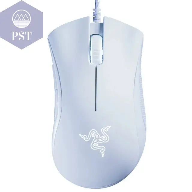 Razer DeathAdder Essential Gaming Maus 6400 DPI PST PS Tradings White With Box / spain Razer DeathAdder Essential Gaming Maus 6400 DPI