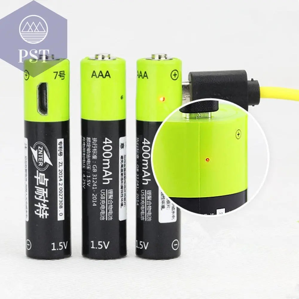 Rechargeable AAA Battery 400mAh PST PS Tradings