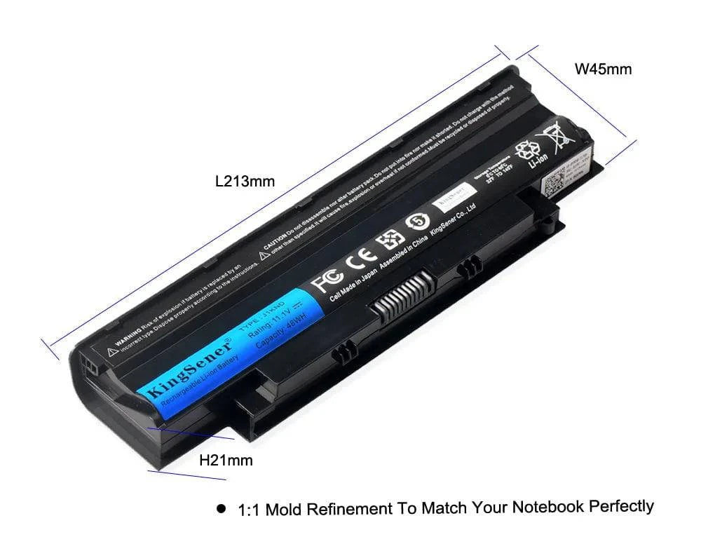 KingSener J1KND Laptop Battery for DELL Inspiron N4010 N3010 N3110 N4050 N4110 N5010 N5010D N5110 N7010 N7110 - Property & Safety Tradings