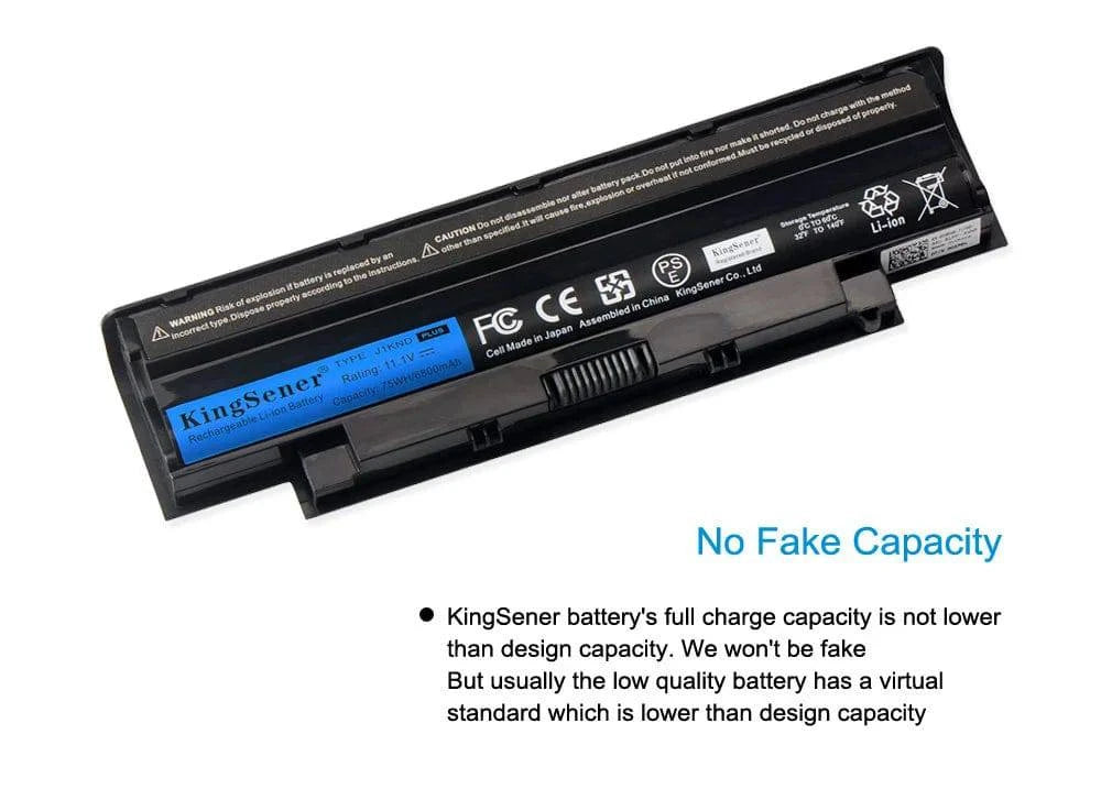 KingSener J1KND Laptop Battery for DELL Inspiron N4010 N3010 N3110 N4050 N4110 N5010 N5010D N5110 N7010 N7110 - Property & Safety Tradings
