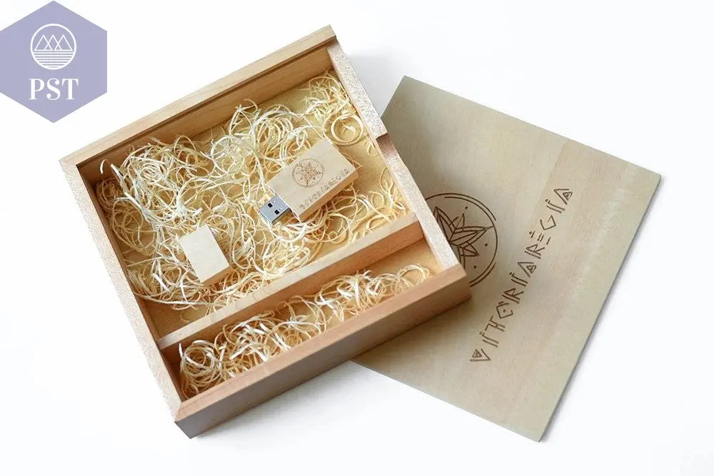 SHANDIAN Wood Album Style High Speed USB 3.0 4GB 8GB 16GB Fashion Gift 32GB 64GB USB+BOX Wedding Photography Free Custom LOGO - PST PS Tradings