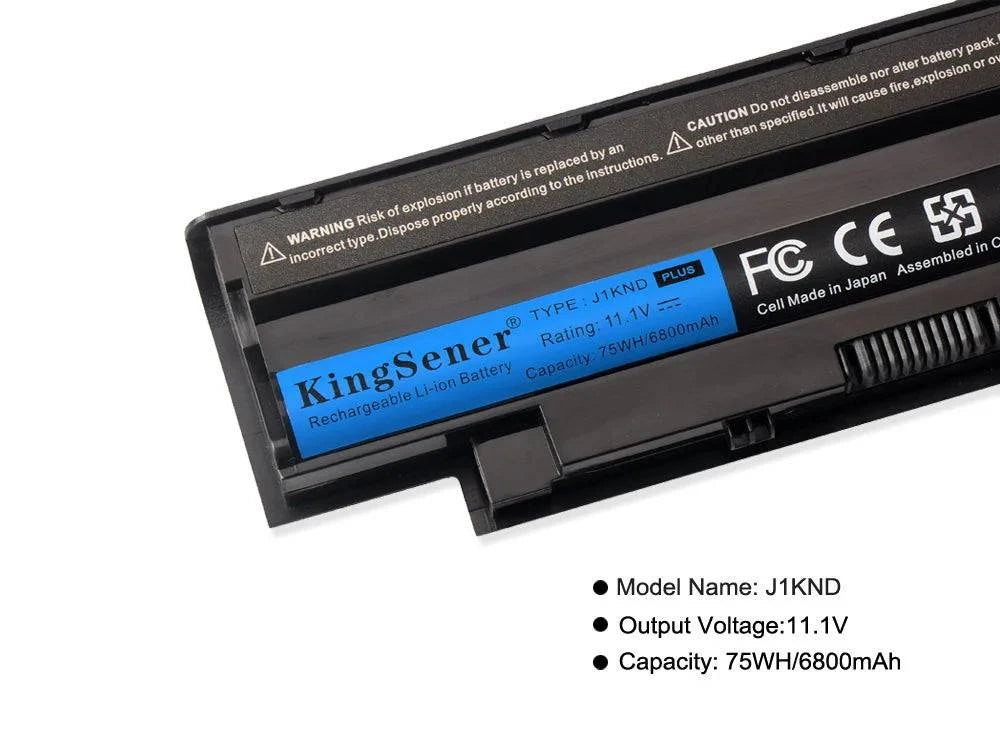KingSener J1KND Laptop Battery for DELL Inspiron N4010 N3010 N3110 N4050 N4110 N5010 N5010D N5110 N7010 N7110 - Property & Safety Tradings