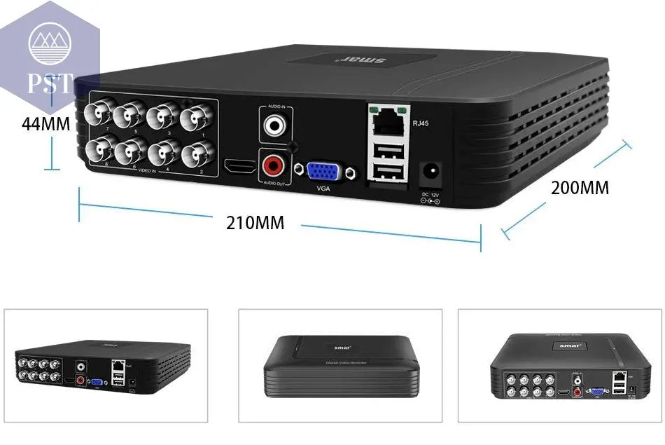 Smar 5 in 1 CCTV Mini DVR TVI CVI AHD CVBS IP Camera Digital Video Recorder 4CH 8CH 5M-N AHD DVR 5MP NVR Security System Onvif PST PS Tradings PST PS Tradings PST PS Tradings Smar 5 in 1 CCTV Mini DVR TVI CVI AHD CVBS IP Camera Digital Video Recorder 4CH 8CH 5M-N AHD DVR 5MP NVR Security System Onvif