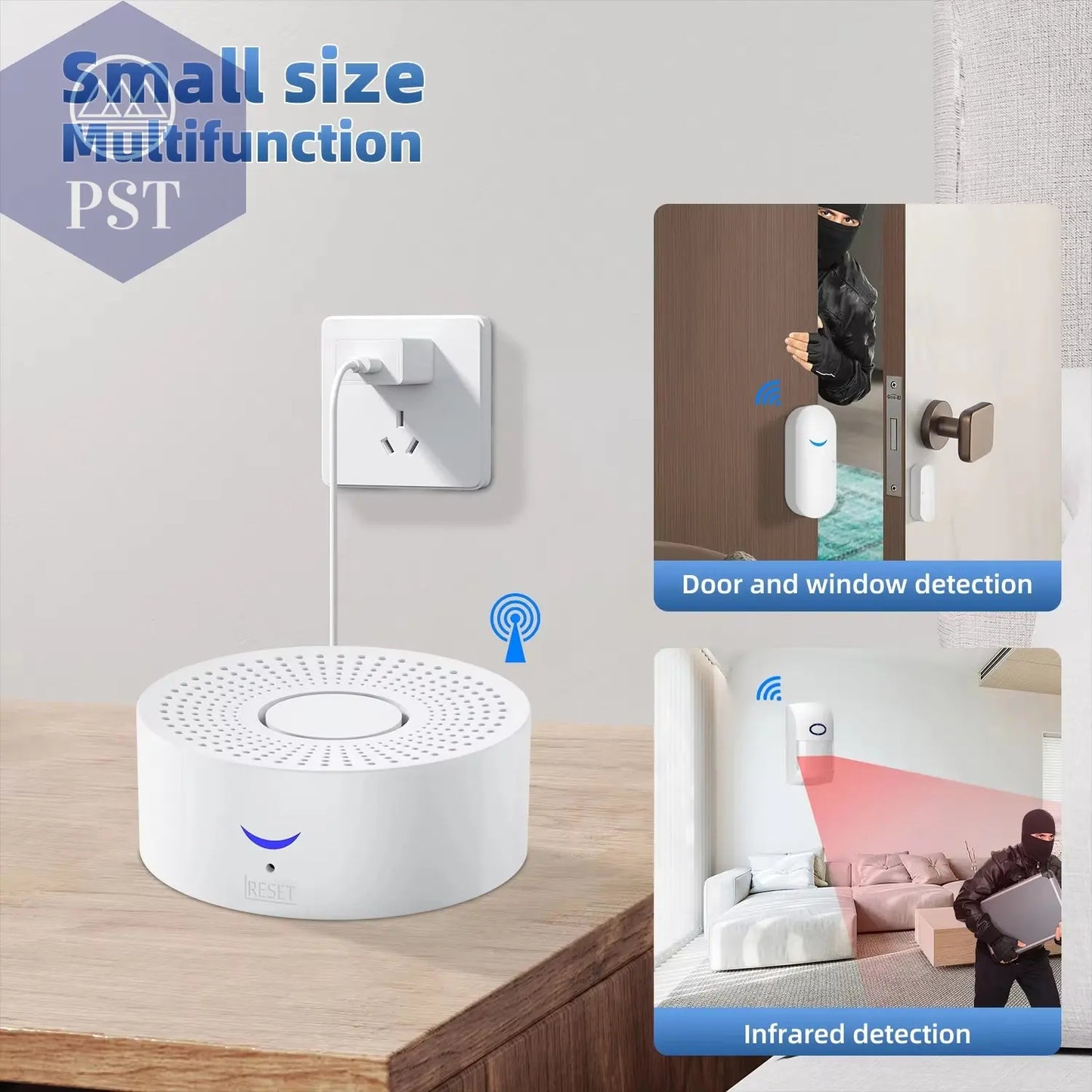 Tuya Wifi Smart Home Alarm System 433 Mhz Einbrecher Sicherheit Alarm Sirene Smart Leben App Control Wireless Home Alarm Kits PST PS Tradings PST PS Tradings PST PS Tradings Tuya Wifi Smart Home Alarm System 433 Mhz Einbrecher Sicherheit Alarm Sirene Smart Leben App Control Wireless Home Alarm Kits