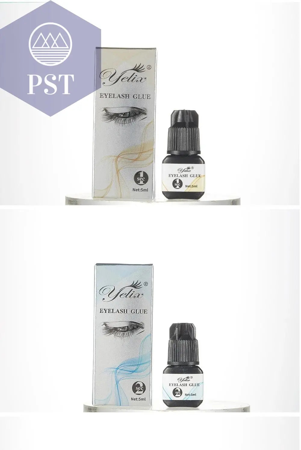 Yelix Eyelash Extension Glue 0.5-1 Sec Fast Dry Individual Lashes Glue Sensitive Eye Eyelash Glue Wholesale Customization PST PS Tradings PST PS Tradings PST PS Tradings