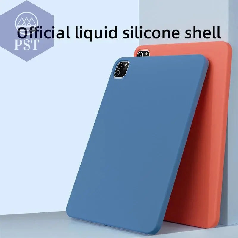 for iPad Mini 6 8.3'' Liquid Silicone Case Shockproof Full Cover Shell for Apple iPad Air 4 Air 5 10.2 9th 8th Case Pro 11 12.9 - PST PS Tradings