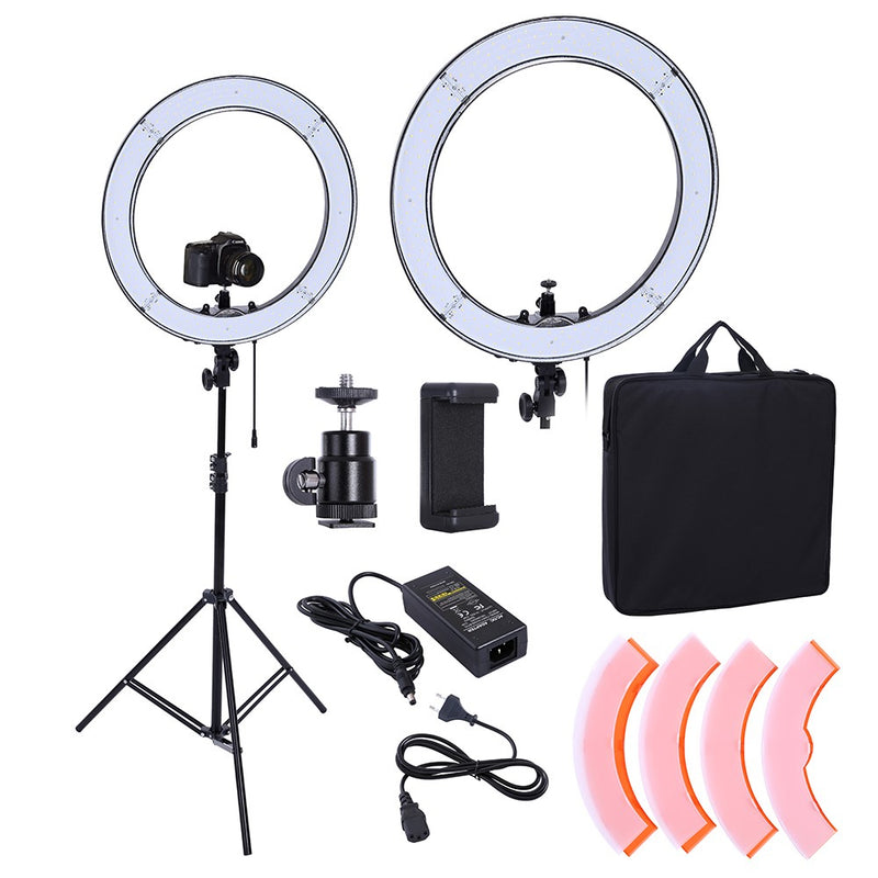 Studio Camera Photo Phone LED Ring with Tripod