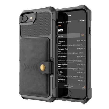 Hard Protective Wallet Case for iPhone