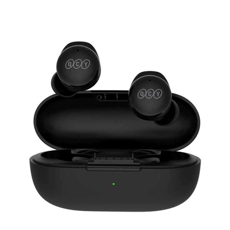 Dual Microphone Bluetooth Earphones with Charging Box