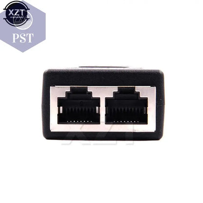 1 To 2 Ways Network LAN Cable Ethernet Female Cat6 RJ45 Splitter Connector Adapter UTP Cat7 5e Conector Switch Adapters Coupler       PST PS Tradings