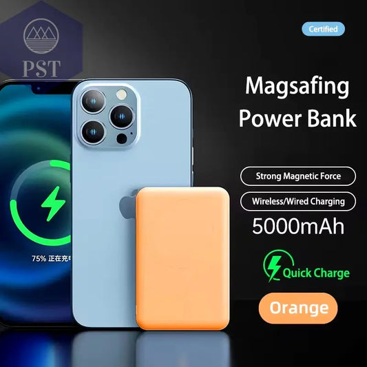 10000 Mah Magnetische Wireless Power Bank Tragbare 5000 Mah USB C Schnelle Lade Externe Batterie Ladegerät Für Iphone 15 Xiaomi Samsung PST PS Tradings Ladegerät PST PS Tradings 5000Mah-Orange-350852 PST PS Tradings 10000 Mah Magnetische Wireless Power Bank Tragbare 5000 Mah USB C Schnelle Lade Externe Batterie Ladegerät Für Iphone 15 Xiaomi Samsung Ladegerät
