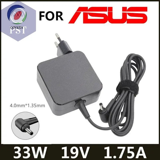 19V 1.75A 33W 4.0*1.35mm AC Laptop Charger Power Adapter For ASUS ADP-33AW S200E X202E X201E Q200 S200L S220 X453M F453 X403M - PST PS Tradings
