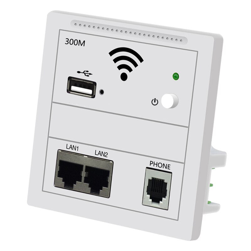 In-Wall Access Point and WiFi Router