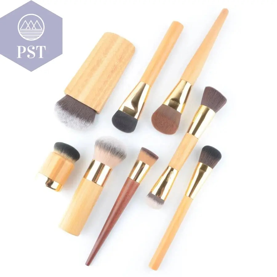 1pc Super Soft Powder Make up brushes Foundation Blusher makeup brush Shadow blending contour Professional High quality bamboo - PST PS Tradings