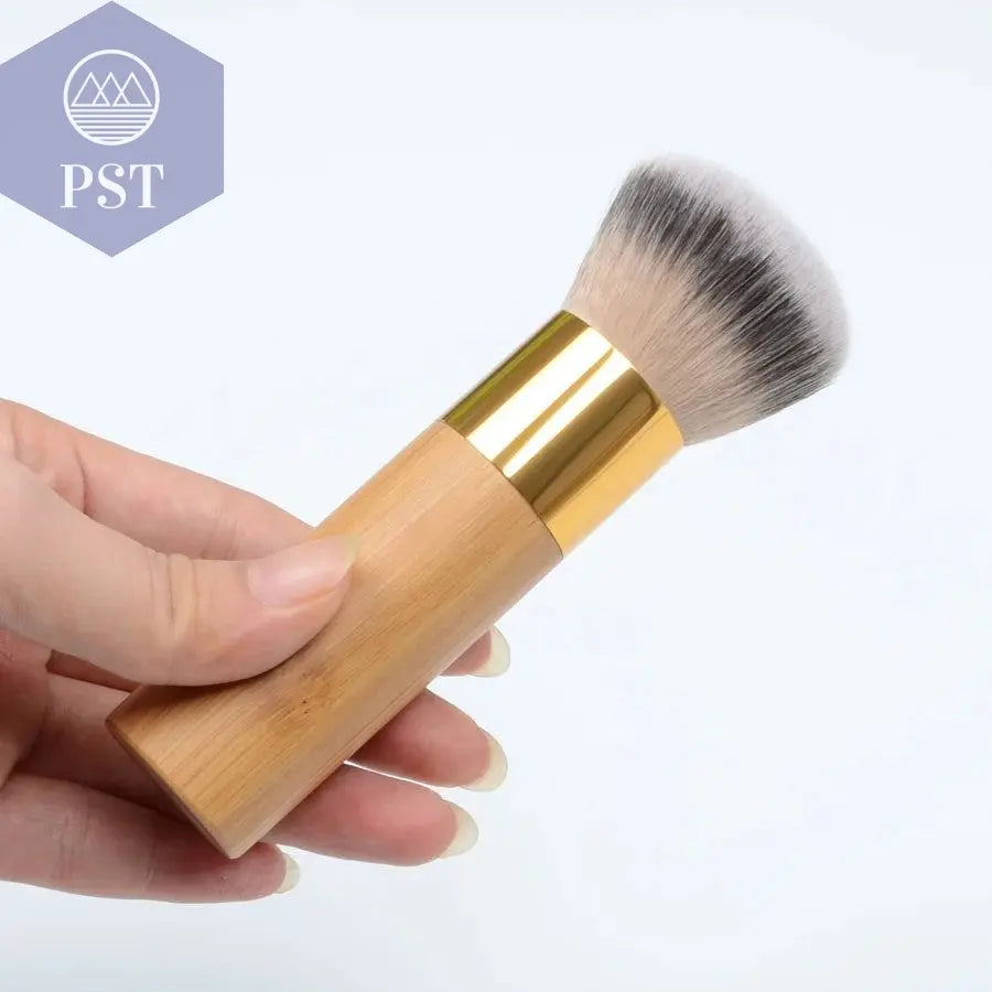 1pc Super Soft Powder Make up brushes Foundation Blusher makeup brush Shadow blending contour Professional High quality bamboo - PST PS Tradings