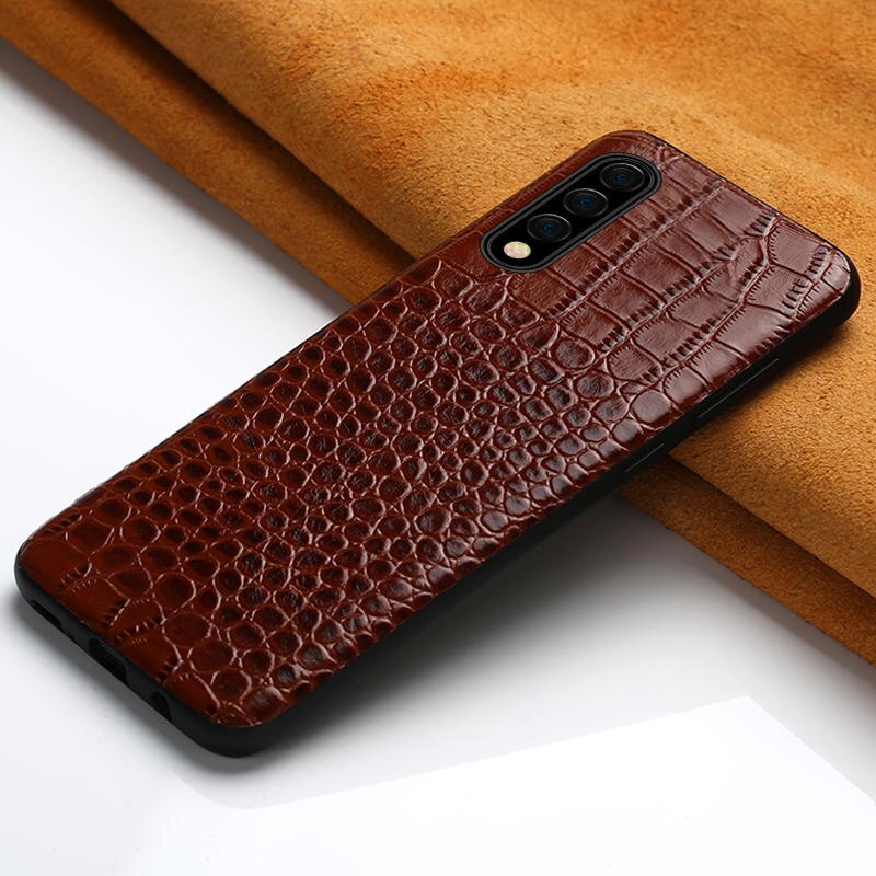 Crocodile Texture Leather Case for Samsung