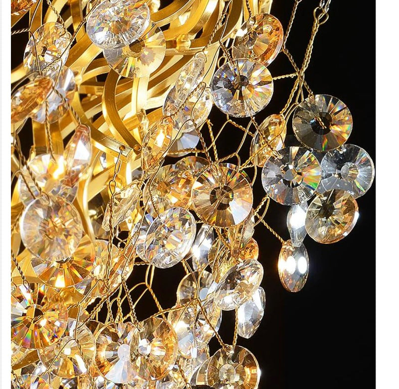 French Crystals Pendant Lamp