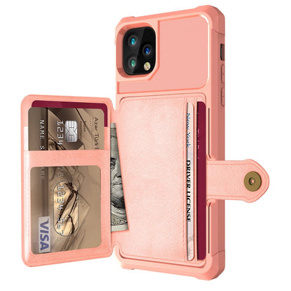 Hard Protective Wallet Case for iPhone