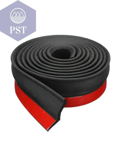 3/5m Garage Door Weather Multipurpose Home Edge Replacement Full Wrap Dustproof Portable Adhesive Seal Strip Bottom Rubber Trim - PST PS Tradings