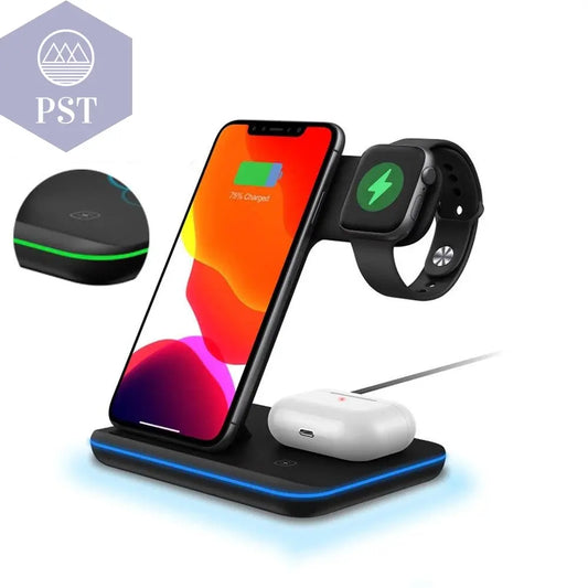 3 in 1Wireless Charger Stand  Cellphones & Telecommunications - Cellphones     PST PS Tradings