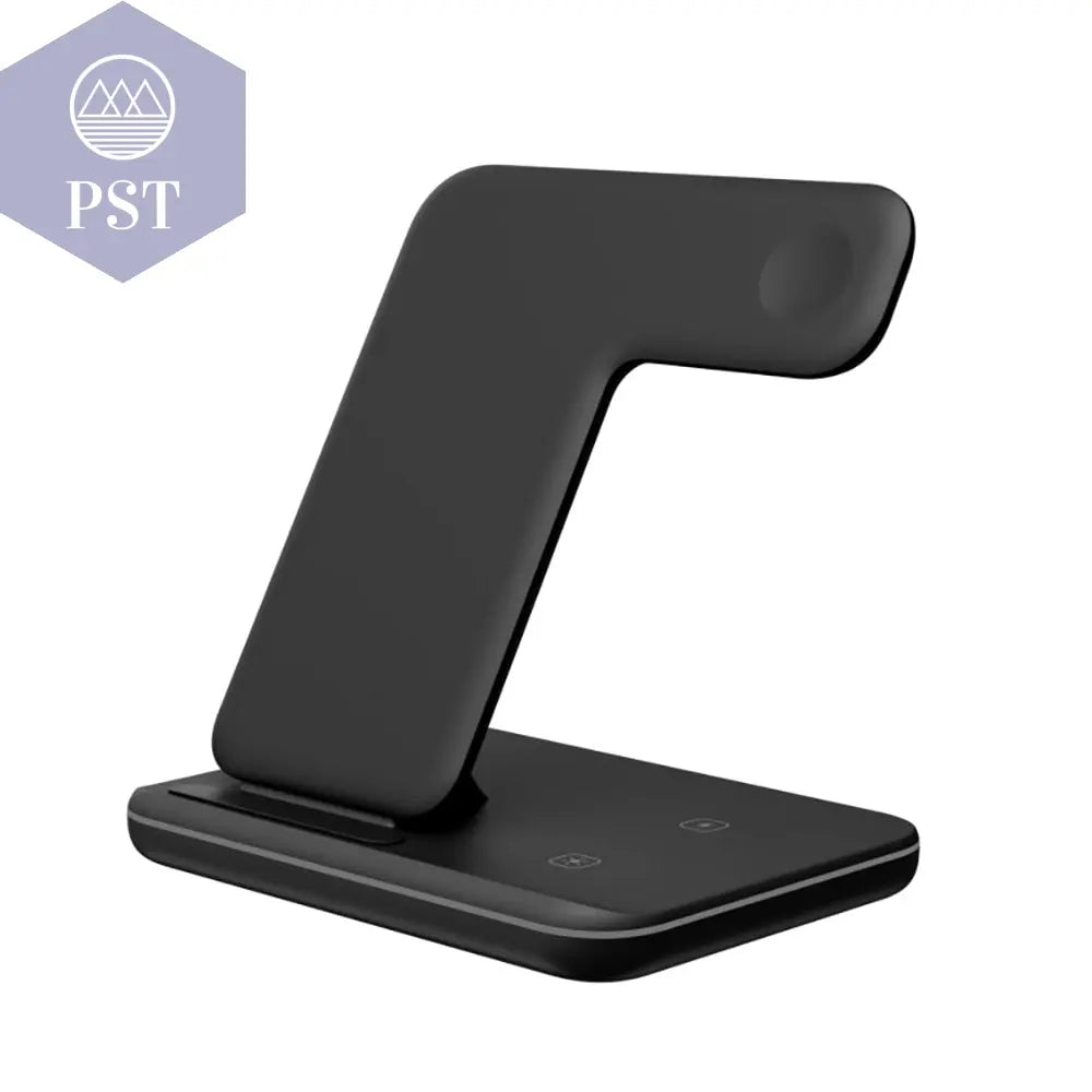 3 in 1Wireless Charger Stand  Cellphones & Telecommunications - Cellphones    Type1-Black PST PS Tradings