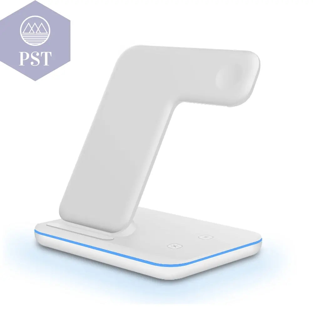 3 in 1Wireless Charger Stand  Cellphones & Telecommunications - Cellphones    Type1-White PST PS Tradings