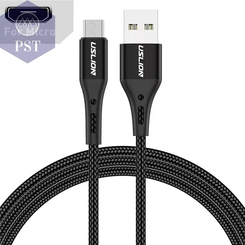 3A USB-C Kabel Ladekabel Samsung S24 S23 Xiaomi Mi 14 Handy Kabel USB C Micro USB Kabel PST PS Tradings  PST PS Tradings Black-For-Micro-0.5M PST PS Tradings