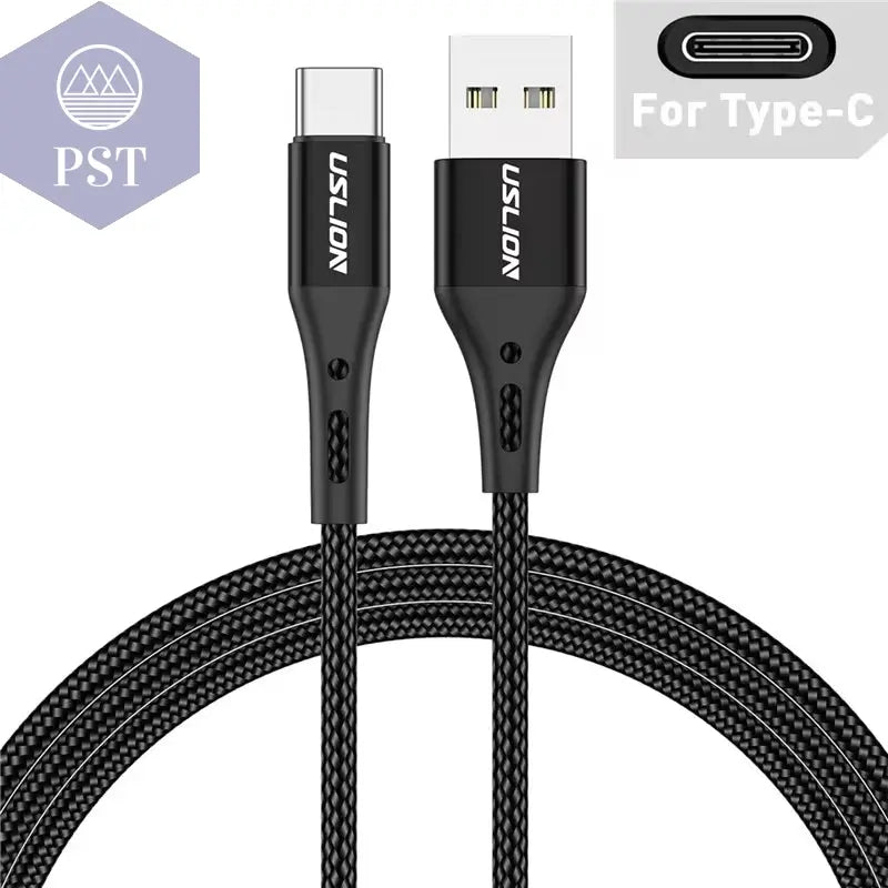 3A USB-C Kabel Ladekabel Samsung S24 S23 Xiaomi Mi 14 Handy Kabel USB C Micro USB Kabel PST PS Tradings  PST PS Tradings Black-For-Type-C-2M PST PS Tradings