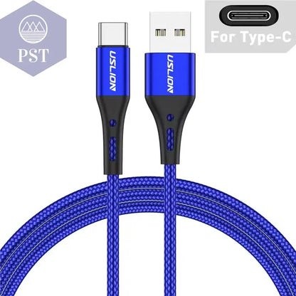 3A USB-C Kabel Ladekabel Samsung S24 S23 Xiaomi Mi 14 Handy Kabel USB C Micro USB Kabel PST PS Tradings  PST PS Tradings Blue-For-Type-C-0.5M PST PS Tradings