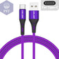 3A USB-C Kabel Ladekabel Samsung S24 S23 Xiaomi Mi 14 Handy Kabel USB C Micro USB Kabel PST PS Tradings  PST PS Tradings Purple-For-Type-C-0.5M PST PS Tradings