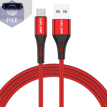 3A USB-C Kabel Ladekabel Samsung S24 S23 Xiaomi Mi 14 Handy Kabel USB C Micro USB Kabel PST PS Tradings  PST PS Tradings Red-For-Micro-0.5M PST PS Tradings